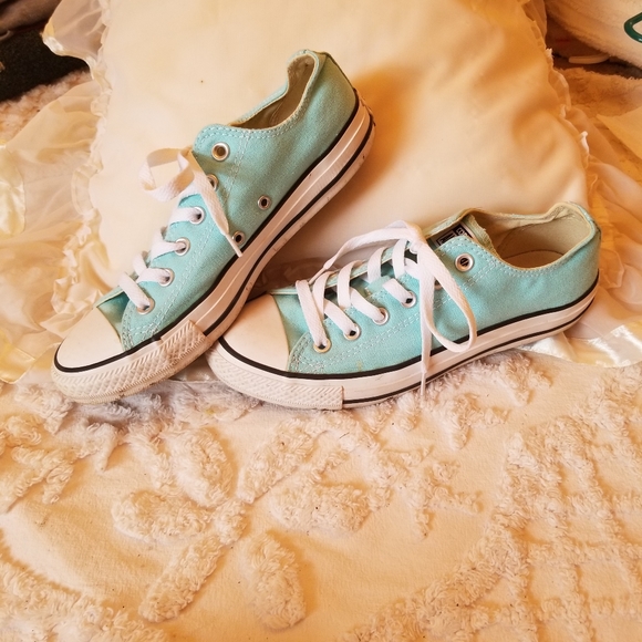 Converse Shoes Aqua Converse Sneakers Poshmark